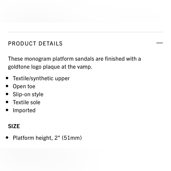 Michael Kors Sadler Monogram Platform Sandals - Picture 4 of 4